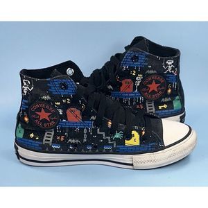 Converse Kids Sneakers - Black and Blue